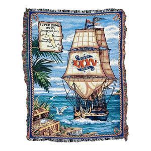 Vintage The Northwest Company Super Bowl XXXV Tapestry Throw Blanket